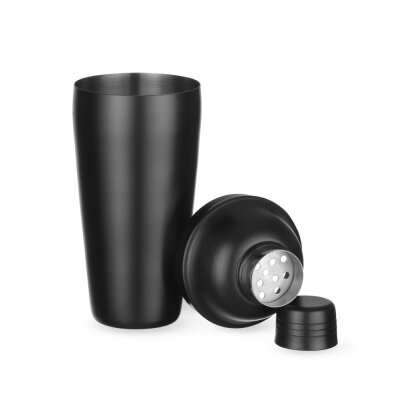 BarUp Cobbler Shaker, 3-teilig, Schwarz, ⌀85x(H)240mm