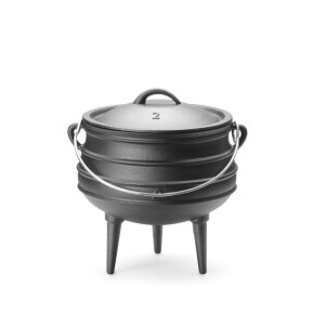 HENDI Gusseisentopf, Schwarz, ⌀245x(H)280mm