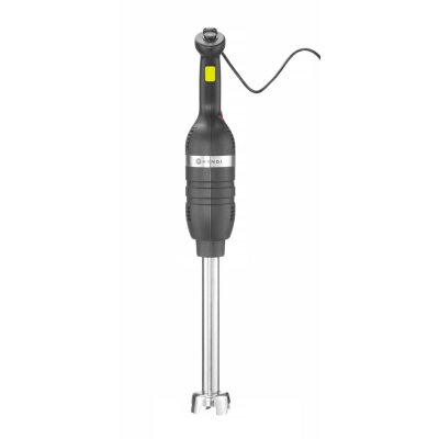 HENDI Stabmixer 500 mit variabler Geschwindigkeit und 400mm langem Stab, Kitchen Line, Schwarz, 230V/500W, ⌀100x816mm