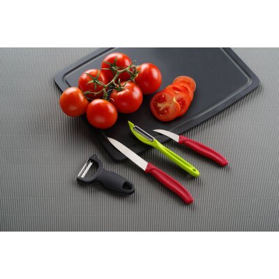 HENDI Tourniermesser, Rot, (L)158mm