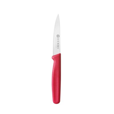 HENDI Gemüsemesser spitz, Rot, (L)192mm