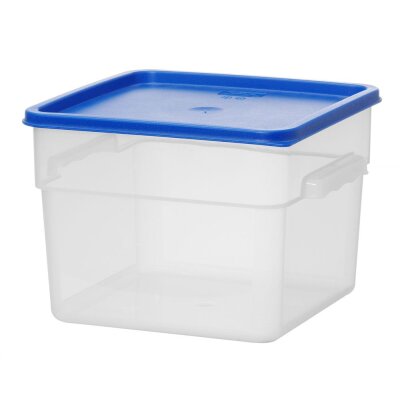 HENDI Lebensmittelbehälter mit Skala, 11,4L, 290x290x(H)210mm