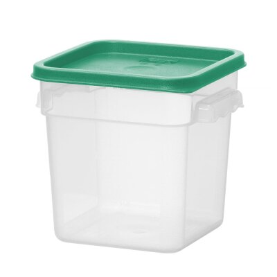 HENDI Lebensmittelbehälter mit Skala, 3,8L, 190x190x(H)180mm