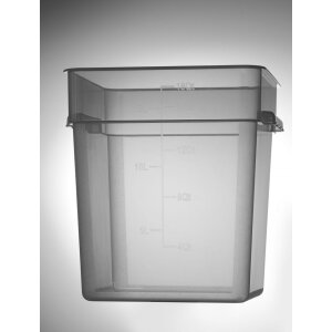 HENDI Lebensmittelbehälter mit Skala, 17,2L,...