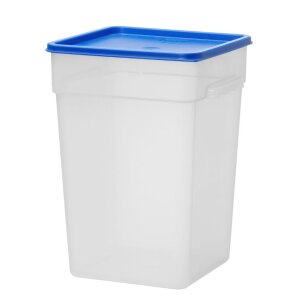 HENDI Lebensmittelbehälter mit Skala, 20,8L,...