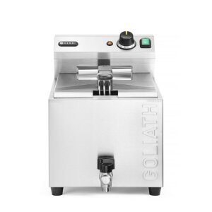 HENDI Fritteuse XL mit Ablasshahn GOLIATH, 10L,...