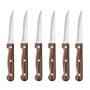 HENDI Steakmesser &ndash; 6 St&uuml;ck, Profi Line, Braun, 6 Stk., (L)210mm