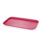 AmerBox Fast-Food-Tablett GN 1/1 Polypropylen, GN 1/1, Rot, 530x325x(H)20mm