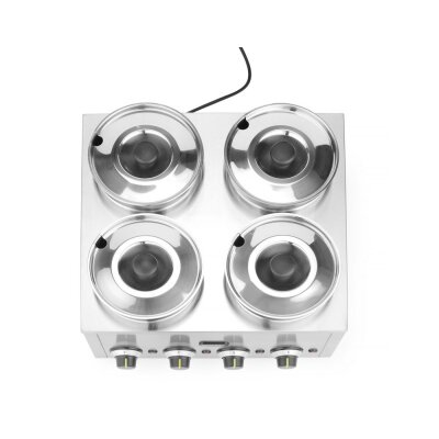 HENDI Thermosystem, vierfach, 16L, 220-240V/800W, 506x509x(H)298mm