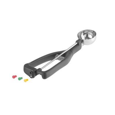 Stöckel Eiscremeportionierer für Linkshänder 1/30, Schwarz, ⌀49x(H)mm