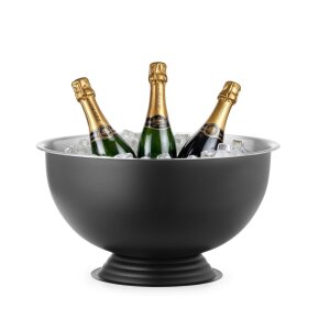 BarUp Champagner-Kühler, 13L, Schwarz, ⌀393x(H)214mm