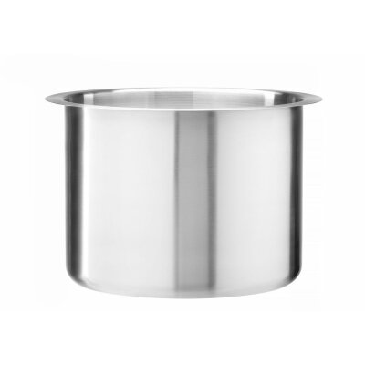 HENDI Innenbehälter, 8L, Silber, ⌀295x(H)200mm