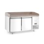 Arktic Pizzakühltisch mit Granitarbeitsplatte, 2-türig, 250L, Granit, 230V/250W, 1510x800x(H)875mm