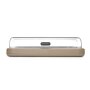 HENDI Kühldisplay UNIQ, designed by Robert Bronwasser, GN 1/1, Beige, 593x389x(H)147mm, Rechteckig