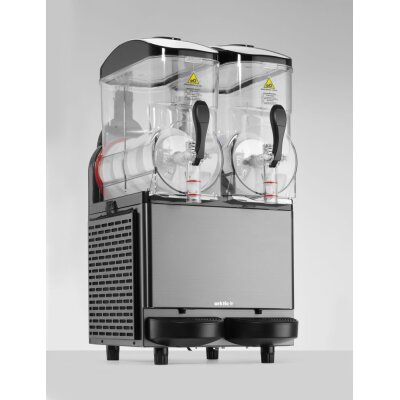 Arktic Slush-Eis-Maschine 2x12 L, 24L, Schwarz, 220-240V/710W, 415x507x(H)810mm