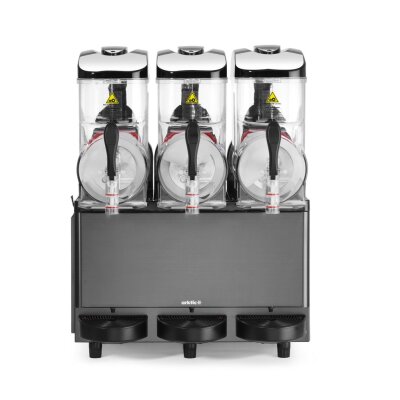 Arktic Slush-Eis-Maschine 3x12 L, 36L, Schwarz, 220-240V/1080W, 610x490x(H)775mm