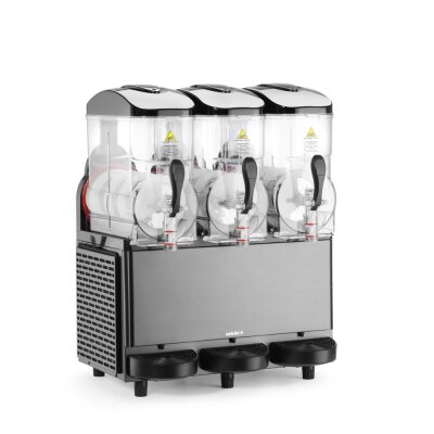 Arktic Slush-Eis-Maschine 3x12 L, 36L, Schwarz, 220-240V/1080W, 610x490x(H)775mm