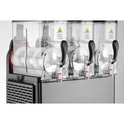 Arktic Slush-Eis-Maschine 3x12 L, 36L, Schwarz, 220-240V/1080W, 610x490x(H)775mm