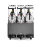 Arktic Slush-Eis-Maschine 3x12 L, 36L, Schwarz, 220-240V/1080W, 610x490x(H)775mm