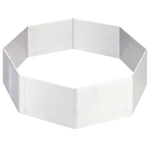CONTACTO Tortenring, achteckig 16 cm