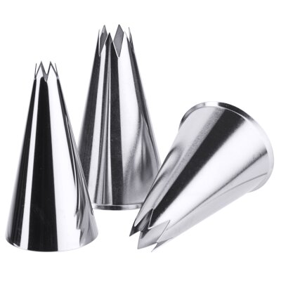 CONTACTO Sterntülle, 6-zackig 3 mm / 5 cm