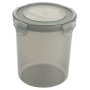 CONTACTO WE*TURN Mehrweg-Box, grau 0,95 l / 0,95 l