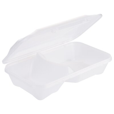 CONTACTO Menüschale GN 1/4, zweigeteilt