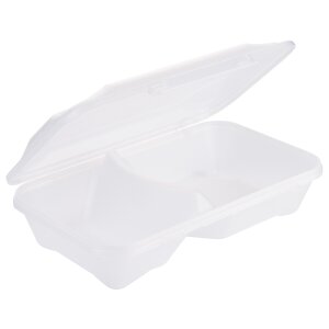 CONTACTO Menüschale GN 1/4, zweigeteilt