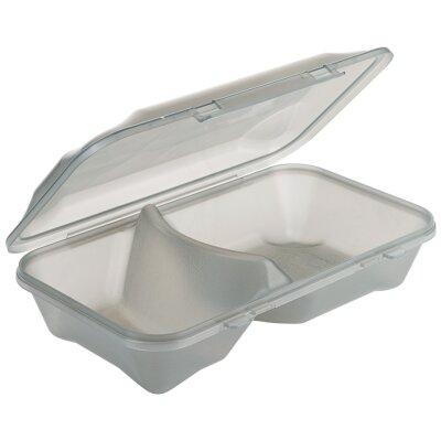 CONTACTO Menüschale GN 1/4, zweigeteilt