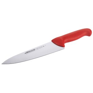 CONTACTO Kochmesser HACCP rot / 18 cm