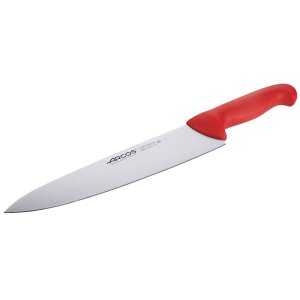 CONTACTO Kochmesser HACCP rot / 24 cm