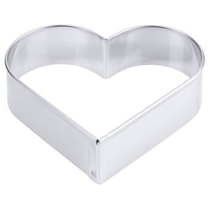 CONTACTO Ausstecher, Herz, glatt 12 cm