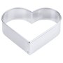 CONTACTO Ausstecher, Herz, glatt 14 cm