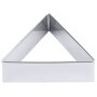 CONTACTO Ausstecher Dreieck, glatt 7,3 cm