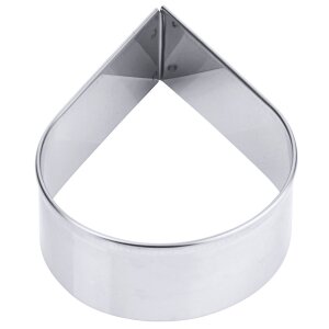 CONTACTO Ausstecher Tropfen, glatt 5,8 cm