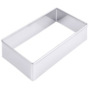 CONTACTO Ausstecher, rechteckig, glatt 10,5 cm