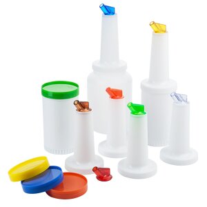 CONTACTO Dosier- und Vorratsflasche klar / 0,5 l