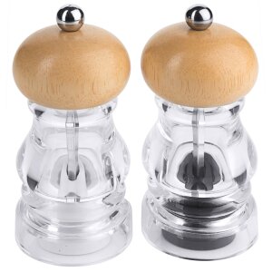 CONTACTO Salz- und Pfeffermühlen-Set 12,5 cm