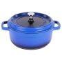 CONTACTO AluChef&reg; Cocotte, rund 24 cm / blau