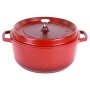 CONTACTO AluChef&reg; Cocotte, rund 28 cm / rot