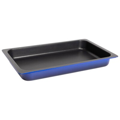 CONTACTO AluChef® Bräter GN 1/1 blau / 1/1