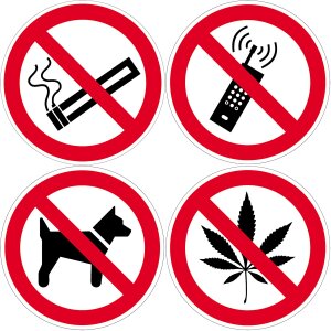 CONTACTO Hinweis- /Verbotsschilder