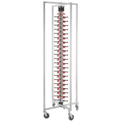 CONTACTO Tellerstapler, fahrbar 65 cm