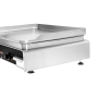 Krampouz Gas Plancha Breitformat – Komfort-Serie 2 x 2900 Watt Grillgerät Griddleplatte Bratplatte 5800 Watt