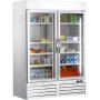 SARO Gastro Kühlschrank mit 2 Glastüren - weiß Modell G 920