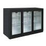 SARO Gastro Barkühlschrank mit 3 Schiebetüren Modell BC 320 SD