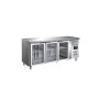 SARO Kühltisch mit 3 Glastüren, Modell GN 3100 TNG