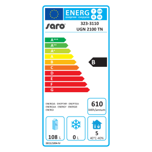 SARO Gastro Unterbaukühltisch mit 2 Türen...