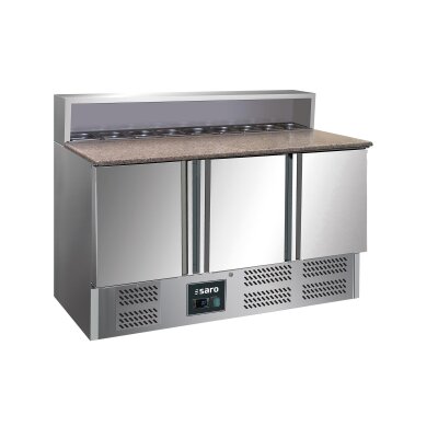 SARO Gastro Pizzatisch 3 Türen Modell GIANNI PS 903