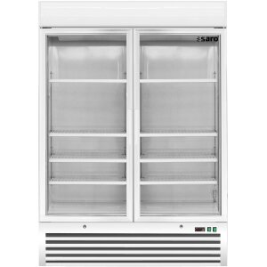 SARO Gastro Tiefk&uuml;hlschrank mit 2 Glast&uuml;ren...